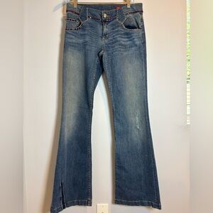 X2 Denim Labratory Express Cut 16971 Size 29 Low Rise Bootcut